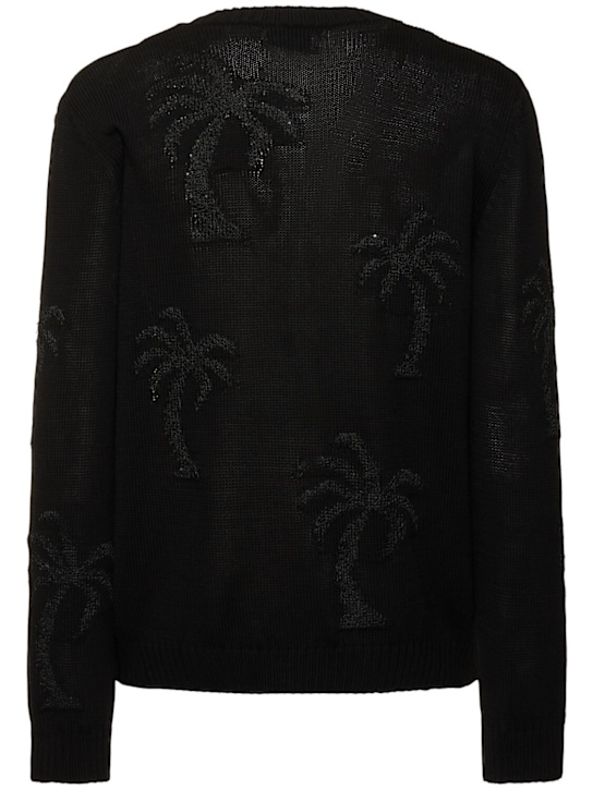 Laneus: Knit sweater - Nero/Black - men_3 | Luisa Via Roma