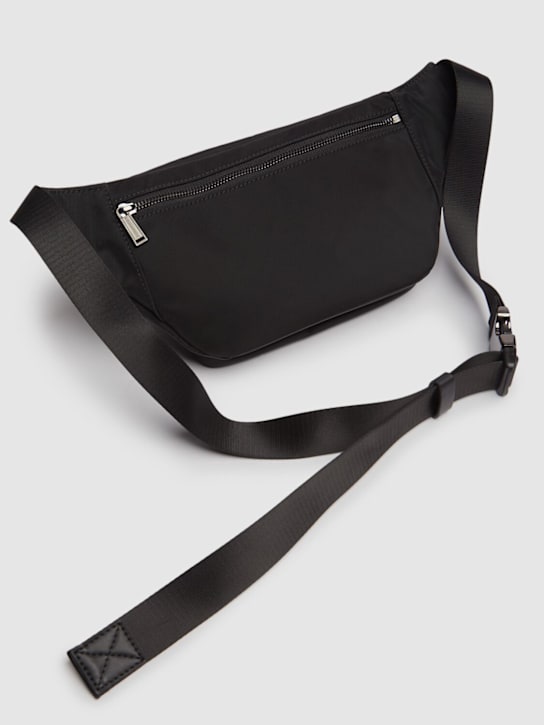 Dsquared2: Bum Bag cordura belt bag - Black - men_5 | Luisa Via Roma