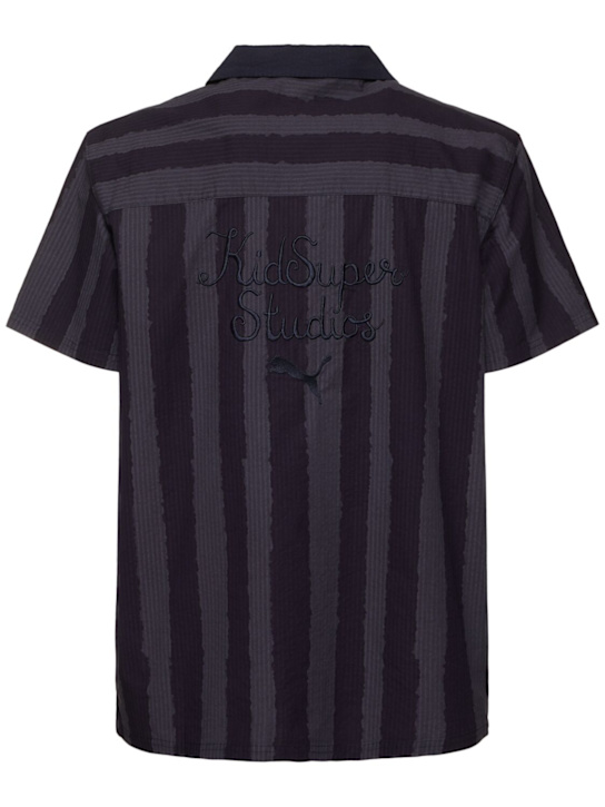 PUMA: KidSuper Studios shirt - New Navy - men_3 | Luisa Via Roma