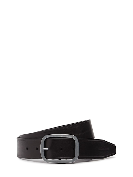 Dsquared2: 40mm Vintage buckle belt - men_0 | Luisa Via Roma