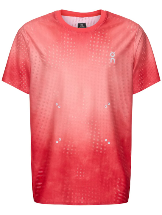 On: T-shirt in mesh Pace - Rosso - men_0 | Luisa Via Roma
