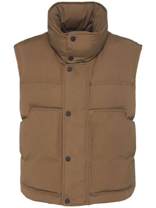 Dsquared2: Smanicato imbottito Icon Utility - Marrone - women_0 | Luisa Via Roma