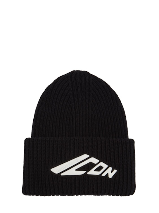 Dsquared2: Strickmütze „Icon“ - men_0 | Luisa Via Roma