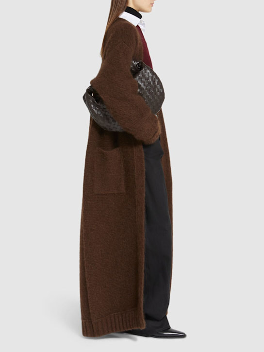 Dsquared2: Alpaca blend long coat - women_1 | Luisa Via Roma