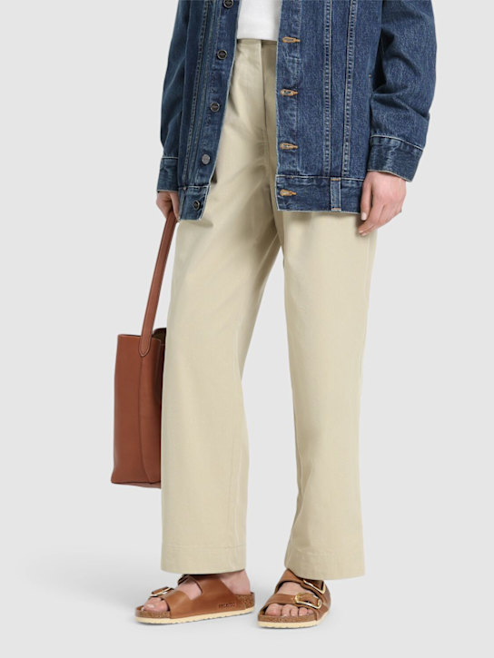 BIRKENSTOCK: Arizona Big Buckle oiled leather sandals - women_1 | Luisa Via Roma