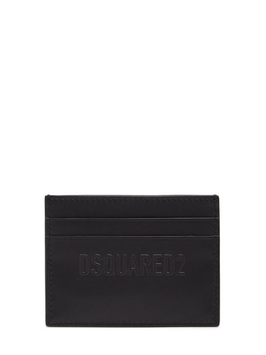 Dsquared2: 어반 크레딧 가죽 카드 홀더 - men_0 | Luisa Via Roma