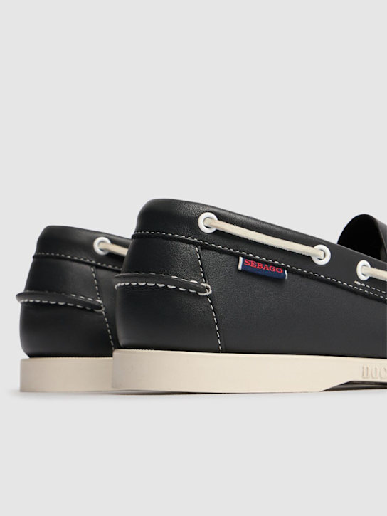 Sebago: Dockside Portland loafers - Navy - men_4 | Luisa Via Roma