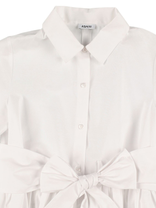 ASPESI: Vestito in popeline di cotone - kids-girls_1 | Luisa Via Roma