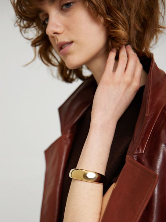 LIÉ STUDIO: The Emma cuff bracelet - Gold - women_1 | Luisa Via Roma