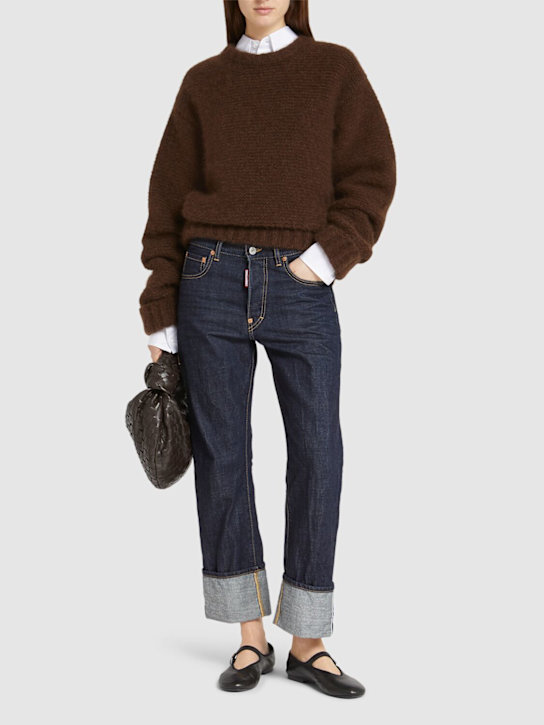 Dsquared2: Cimosa Tomboy straight jeans - women_1 | Luisa Via Roma