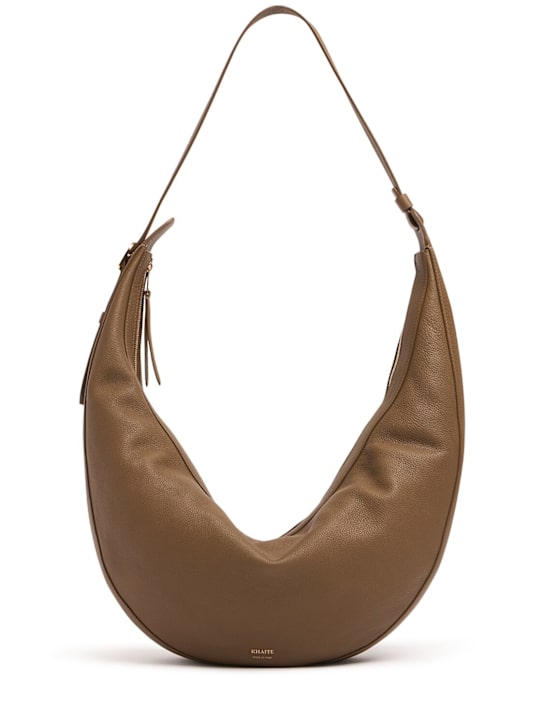 Khaite: Augustina ho leather shoulder bag - women_0 | Luisa Via Roma