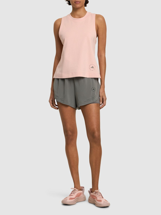 adidas By Stella McCartney: Sportswear logo tank top - women_1 | Luisa Via Roma