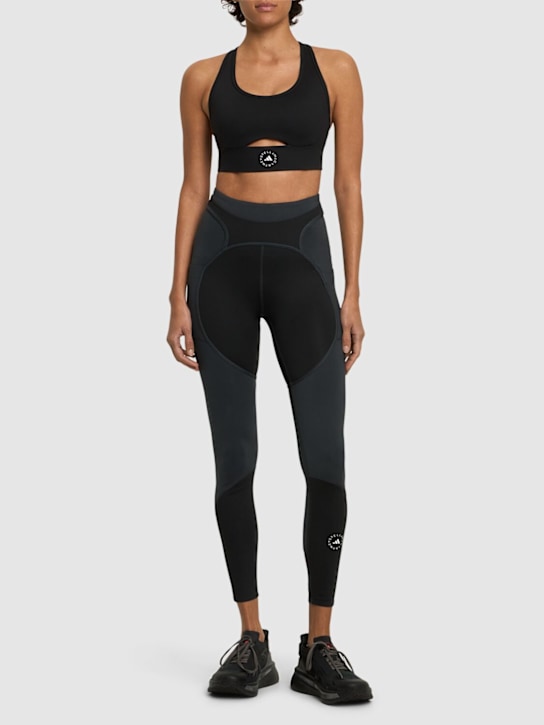 adidas By Stella McCartney: Medium support sports bra - women_1 | Luisa Via Roma