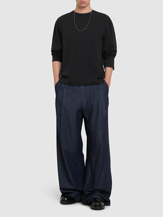 Seven Gauge: ヘビージャージー長袖Tシャツ - men_1 | Luisa Via Roma