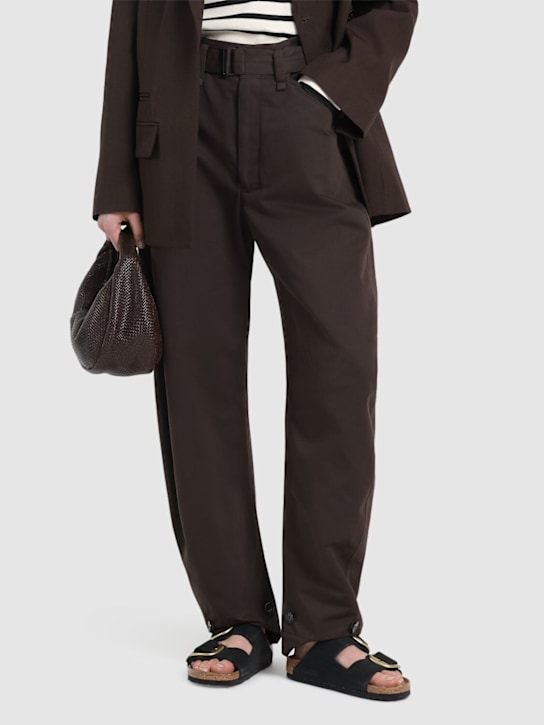 BIRKENSTOCK: Arizona Big Buckle nubuck sandals - women_1 | Luisa Via Roma