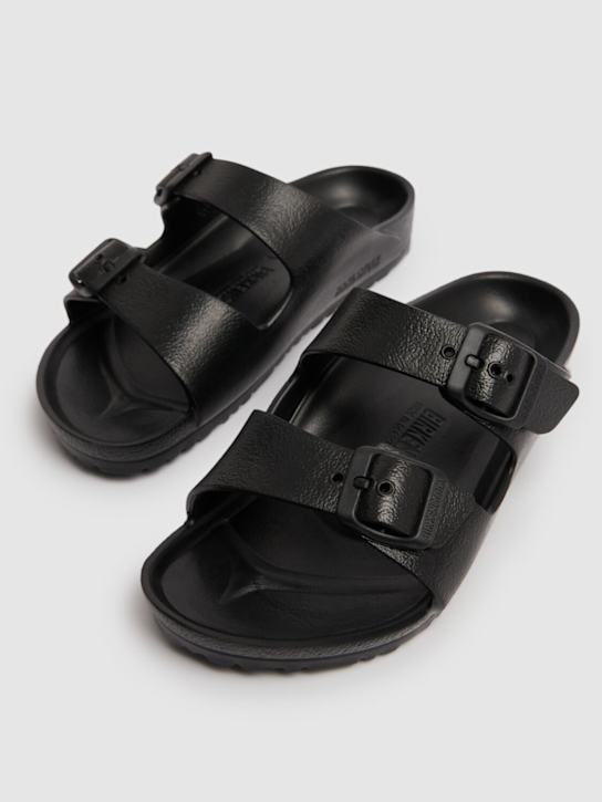 BIRKENSTOCK: Arizona EVA ラバーサンダル - ブラック - kids-girls_1 | Luisa Via Roma