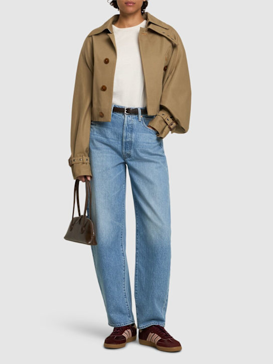 Mother: The Fangirl Button Skimp jeans - women_1 | Luisa Via Roma