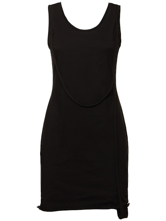 Cotton blend mini tank dress - Thumbnail 1