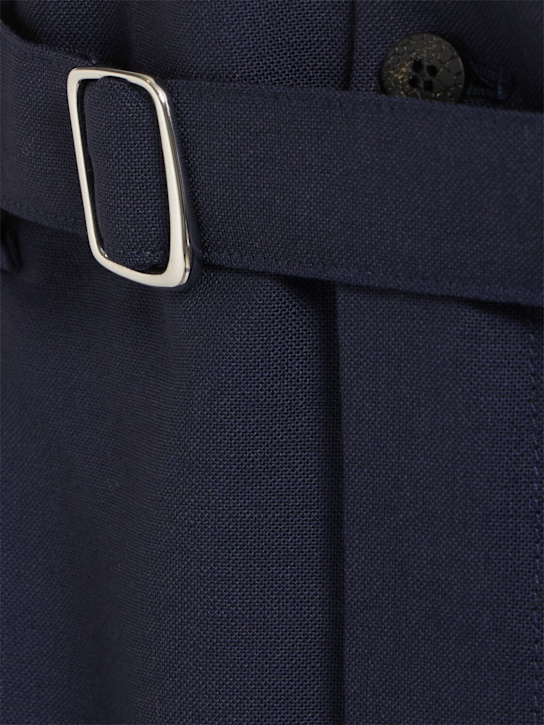 Jacquemus: Le pantalon canevas pants - Navy - men_4 | Luisa Via Roma