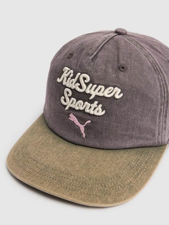 PUMA: KidSuper Studios baseball cap - Dark Coal - men_1 | Luisa Via Roma