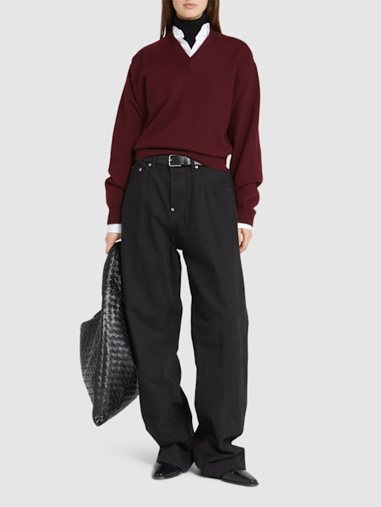 Dsquared2: Wool V-neck sweater - women_1 | Luisa Via Roma