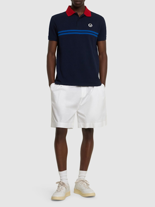 Sergio Tacchini: Supermac polo - Maritime Blue - men_1 | Luisa Via Roma