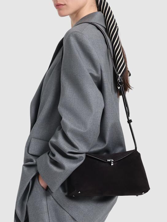 Toteme: Pochette T-Lock in camoscio - women_2 | Luisa Via Roma