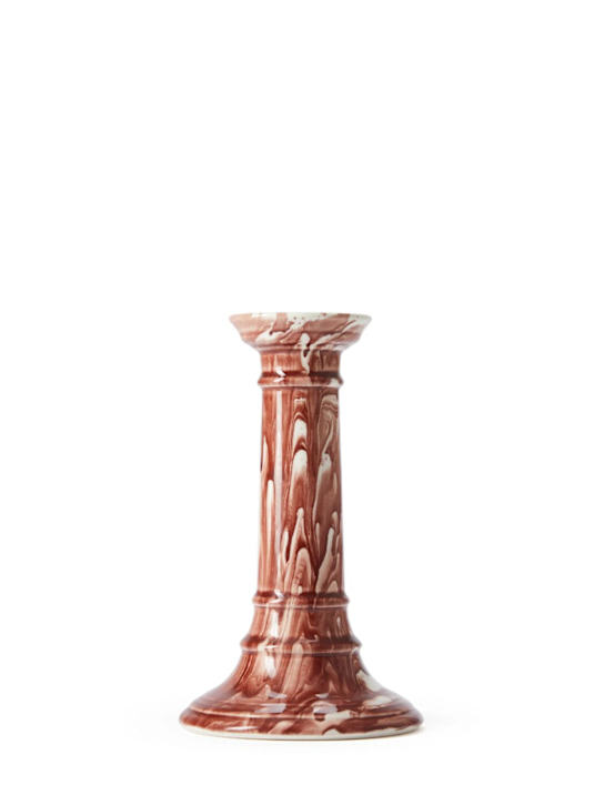 The Conran Shop: Wardour Burgundy candlestick - ecraft_0 | Luisa Via Roma