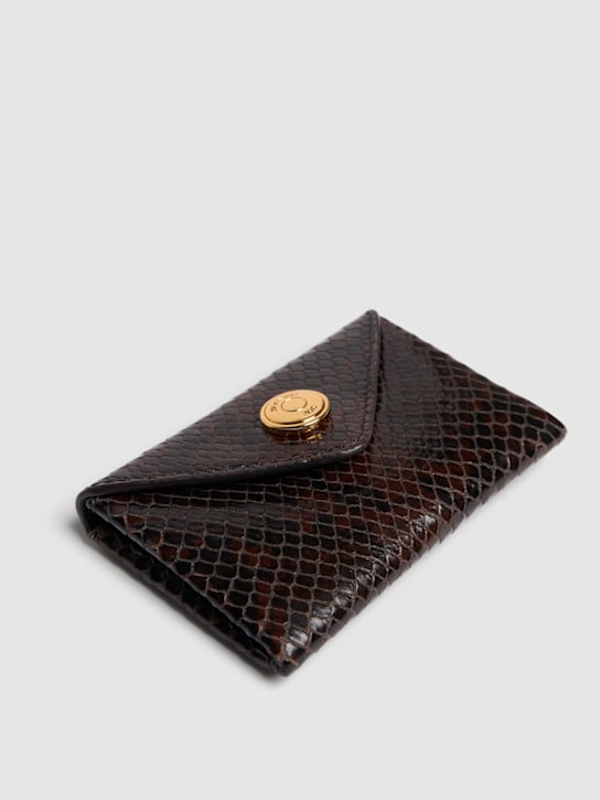 Jacquemus: Le Porte Enveloppe leather wallet - women_1 | Luisa Via Roma