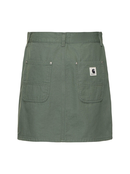 Carhartt WIP: Maeve double knee skirt - Park Green - women_3 | Luisa Via Roma
