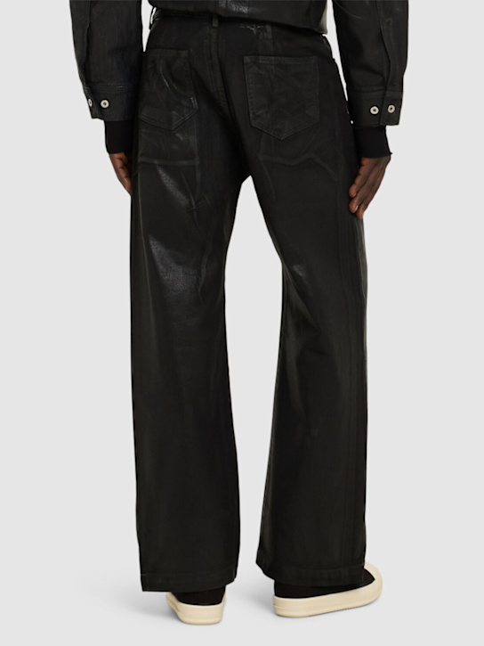 Rick Owens DRKSHDW: Geth denim jeans - Black - men_2 | Luisa Via Roma