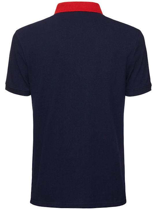 Sergio Tacchini: Supermac polo - Maritime Blue - men_3 | Luisa Via Roma