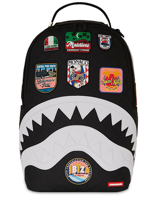 SPRAYGROUND: Printed canvas backpack - kids-girls_0 | Luisa Via Roma