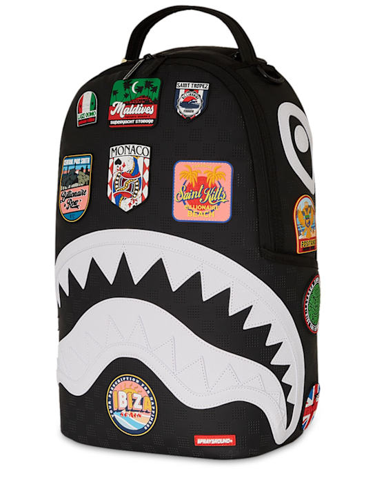SPRAYGROUND: Printed canvas backpack - kids-girls_1 | Luisa Via Roma