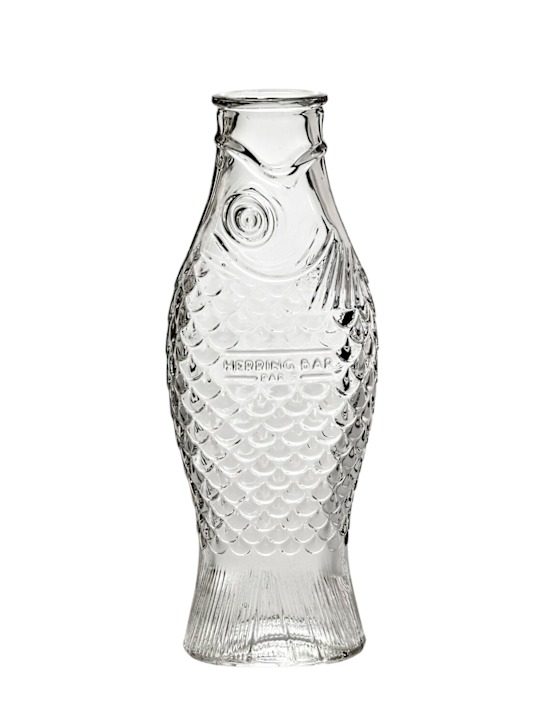 Serax: Transparent green Fish & Fish carafe - Transparent - ecraft_0 | Luisa Via Roma