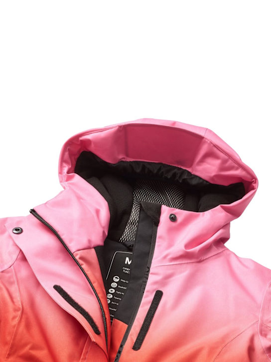 Molo: Printed recycled nylon ski jacket - kids-girls_1 | Luisa Via Roma