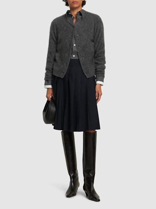 Dunst: Pleated midi skirt - women_1 | Luisa Via Roma