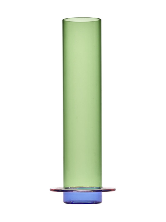 Serax: Large Mix Glass Towers vase - Green - ecraft_0 | Luisa Via Roma