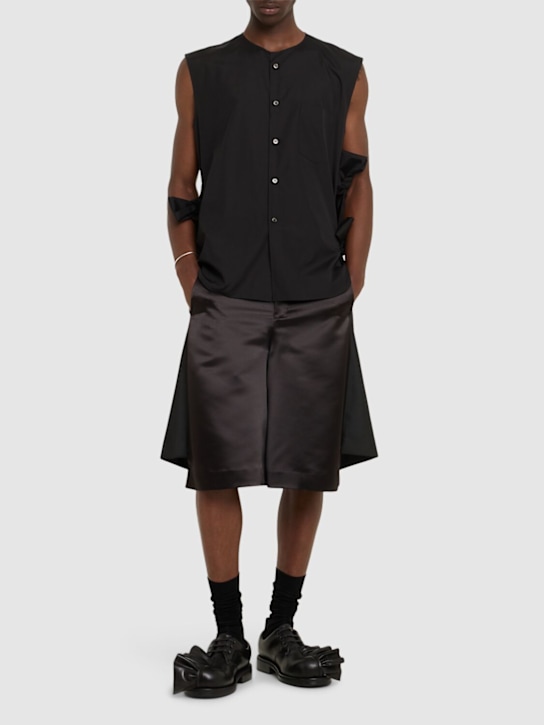 Comme des Garçons Homme Plus: Cotton vest - men_1 | Luisa Via Roma