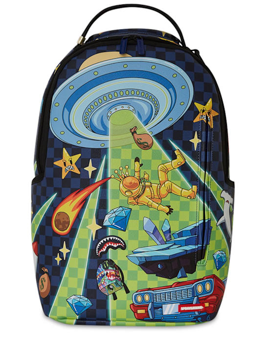 SPRAYGROUND: Printed canvas backpack - Multicolor - kids-boys_0 | Luisa Via Roma