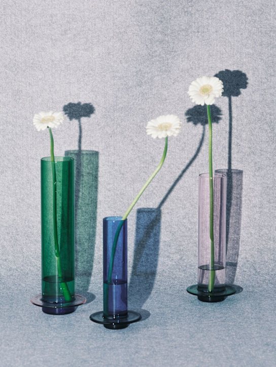 Serax: Medium Mix Glass Towers vase - Pink - ecraft_1 | Luisa Via Roma