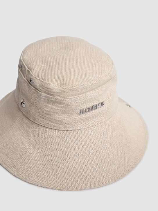 Jacquemus: Le Bob de-Nimes cotton hat - men_1 | Luisa Via Roma