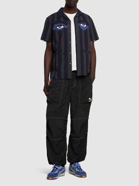 PUMA: KidSuper Studios shirt - New Navy - men_1 | Luisa Via Roma