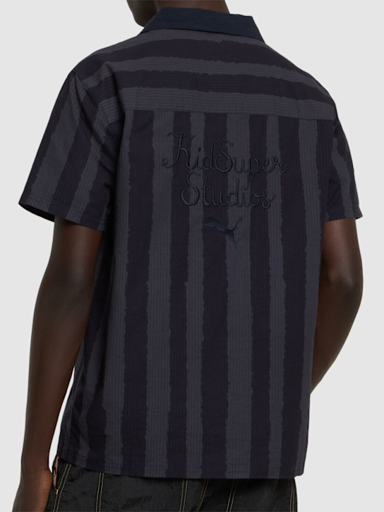 PUMA: KidSuper Studios shirt - New Navy - men_2 | Luisa Via Roma