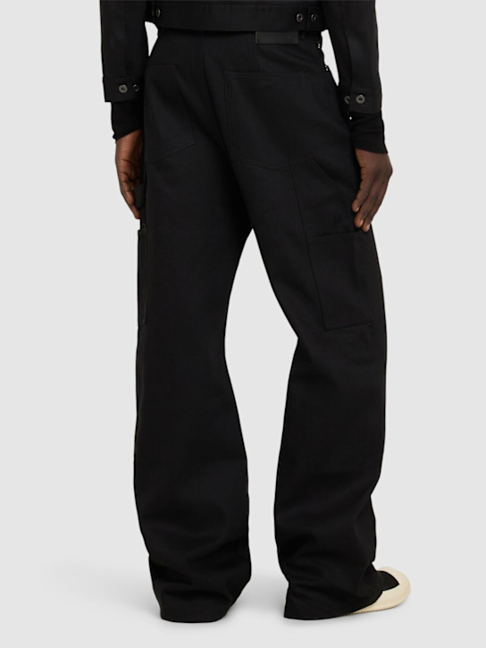 Rick Owens DRKSHDW: Geth denim jeans - Black - men_2 | Luisa Via Roma