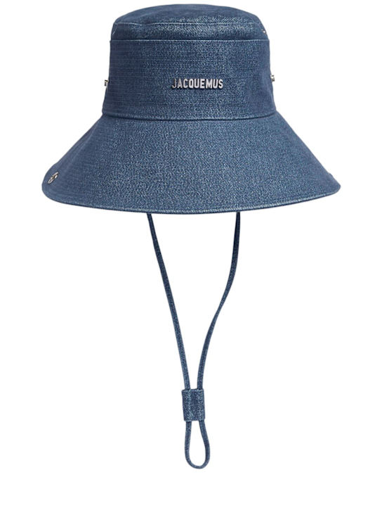 Jacquemus: Le Bob de-Nimes cotton hat - men_0 | Luisa Via Roma