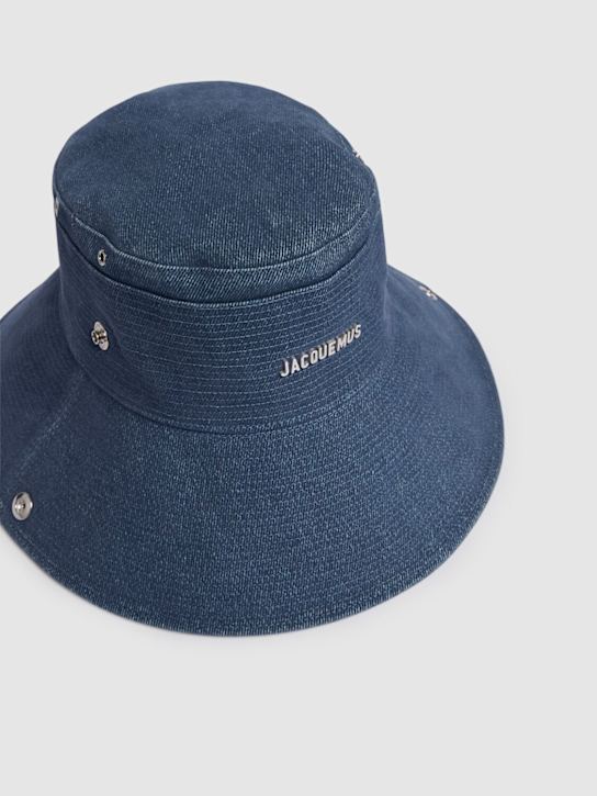 Jacquemus: Le Bob de-Nimes cotton hat - men_1 | Luisa Via Roma