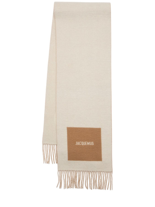 Jacquemus: Rond wool scarf - women_0 | Luisa Via Roma