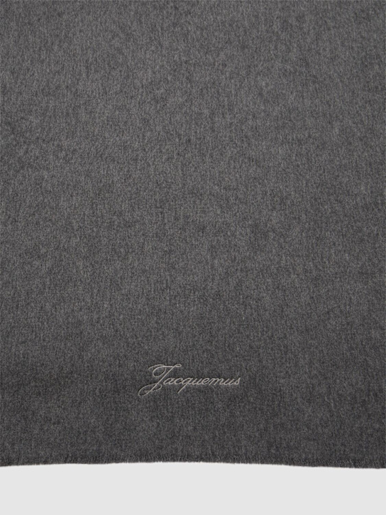 Jacquemus: Sciarpa Tailleur in misto cashmere - women_1 | Luisa Via Roma