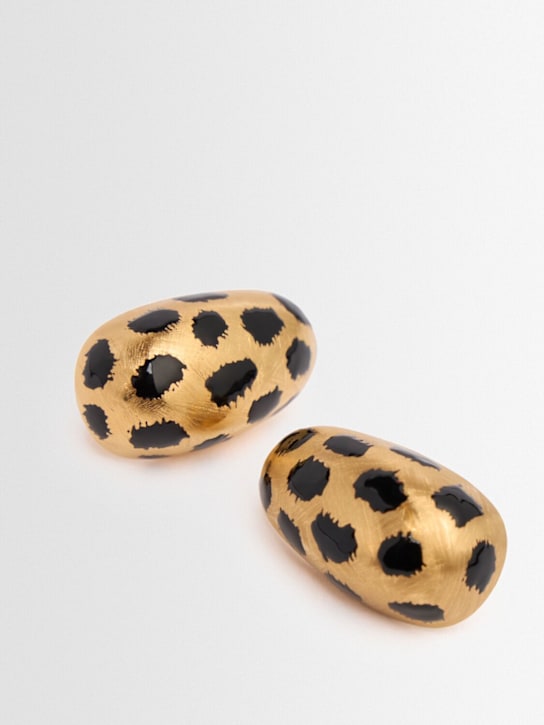 Jacquemus: Les Boucles Curvo earrings - women_1 | Luisa Via Roma